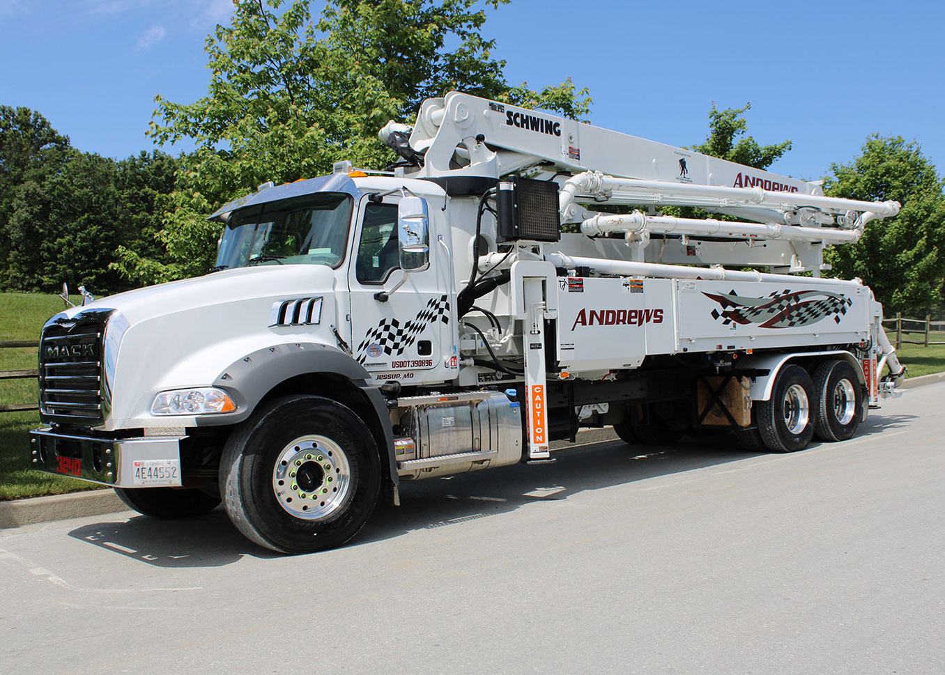 32 Meter Boom Pump