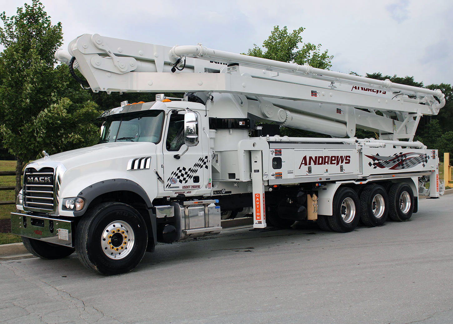 47 Meter Boom Pump