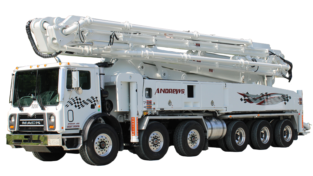 52 Meter 5 Section RZ Boom Pump