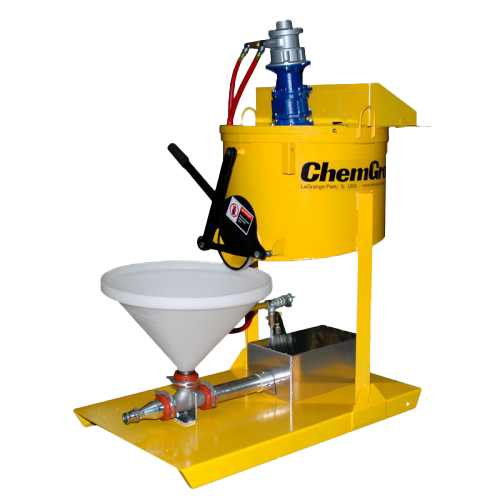 paddle mixing equipment piston grout pump mini series model CG 55P
