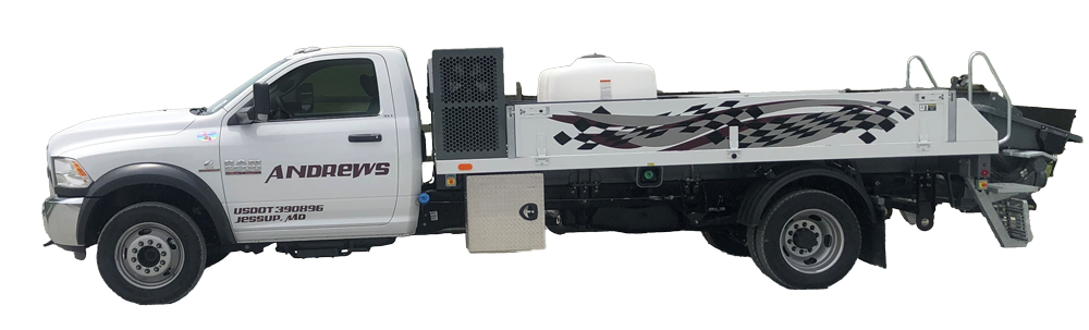 SPTO 1000 truck mounted line pump