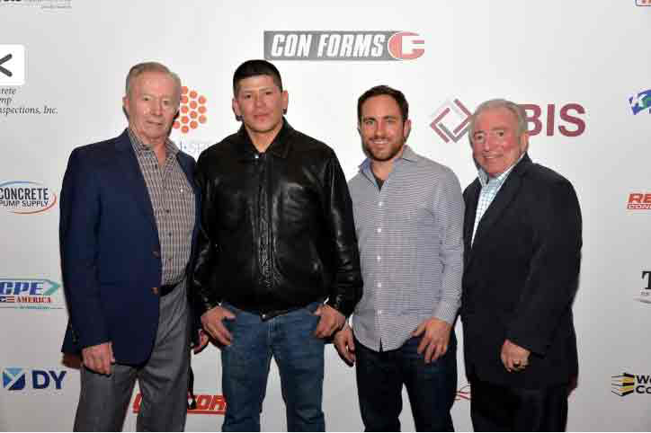 Les Ainsworth, Hector Diaz, Danny Andrews, and Dennis Andrews at the ACPA Pump Pac Party held at World of Concrete (2017)